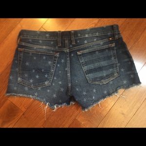 Lucky Brand Stars & Stripes Sz 26 Jean Shorts